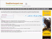 Tablet Screenshot of freedirectorynet.com